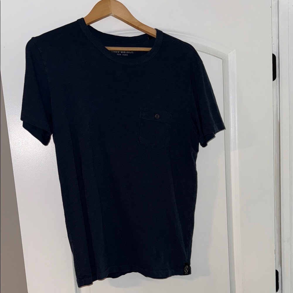 Todd Snyder Navy Short Sleeve Tee